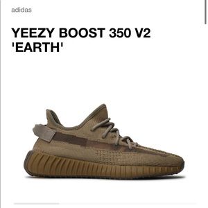 Like new YEEZY BOOST 350 V2 'EARTH'